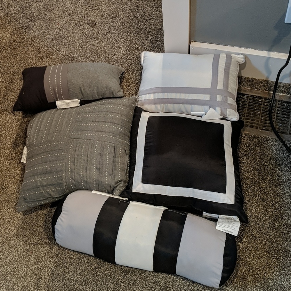 Throw pillows